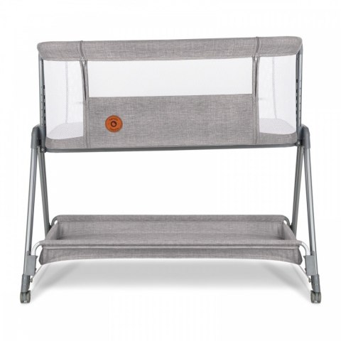 Łóżeczko dostawne Luna Grey Concrete 2 w 1 Lionelo