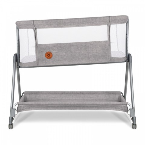 Łóżeczko dostawne Luna Grey Concrete 2 w 1 Lionelo
