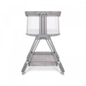 Łóżeczko dostawne Luna Grey Concrete 2 w 1 Lionelo
