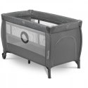 Łóżeczko turystyczne Stefi Plus Grey Multicolor Lionelo