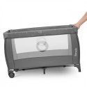 Łóżeczko turystyczne Stefi Plus Grey Multicolor Lionelo
