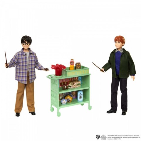Zestaw lalek Harry Potter Harry i Ron w Ekspresie do Hogwartu Mattel