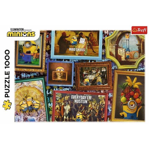 Puzzle 1000 elementów Galeria Minionków Trefl