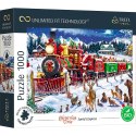 Puzzle 1000 elementów UFT Pociąg Mikołaja Trefl