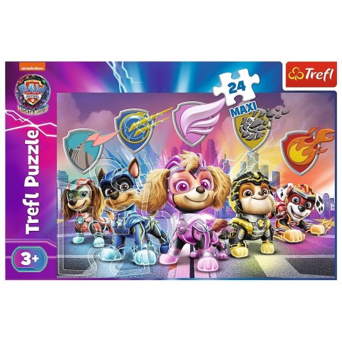 Puzzle 24 elementy Maxi Misja Szczeniaczków Psi Patrol Paw Patrol Trefl