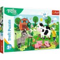 Puzzle 24 elementy Maxi Trefliki na wsi Trefl