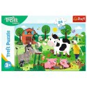 Puzzle 24 elementy Maxi Trefliki na wsi Trefl