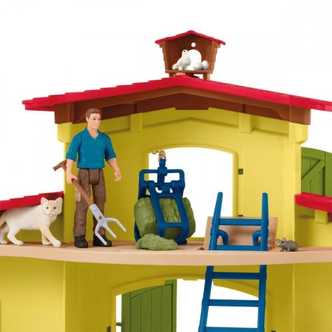 Zestaw figurek Duża farma ze zwierzętami i akcesoriami Farm World Schleich