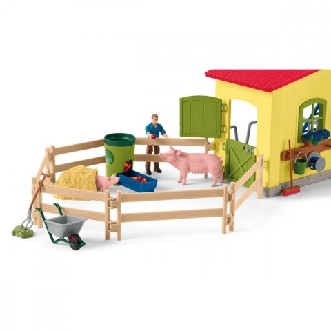 Zestaw figurek Duża farma ze zwierzętami i akcesoriami Farm World Schleich