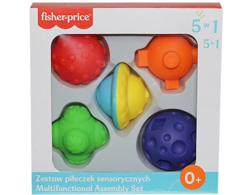 Zestaw piłeczek sensorycznych 5w1 Fisher Price Epee