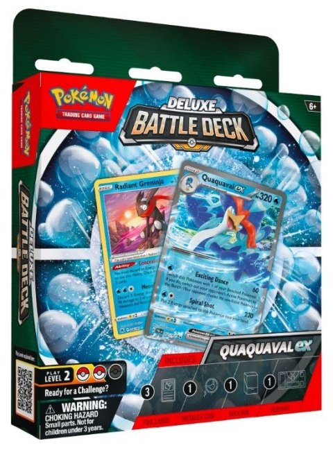 Karty Deluxe Battle Deck Quaquaval ex Pokemon TCG