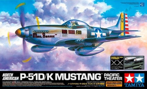Model plastikowy P-51D/K Mustang Pacific 1/32 Tamiya