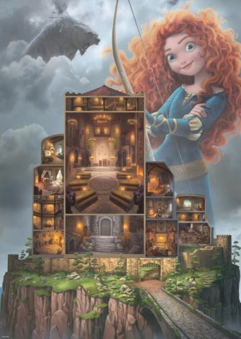Puzzle 1000 elementów Disney Merida Ravensburger Polska