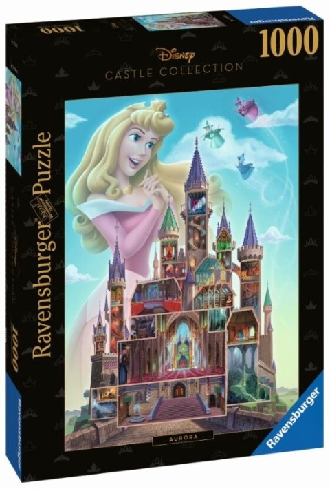 Puzzle 1000 elementów Disney Śpiąca Królewna Ravensburger Polska