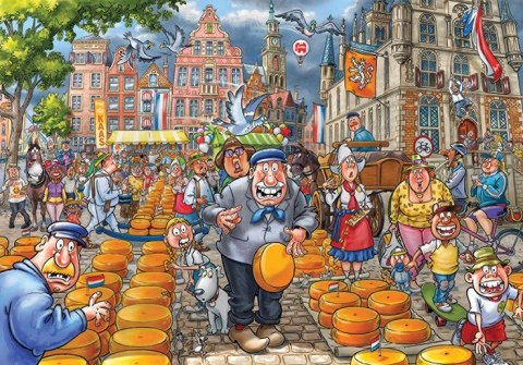Puzzle 1000 elementów Wasgij Original Na rynku Tm Toys