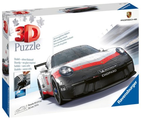 Puzzle 108 elementów 3D Pojazdy Porsche 911 GT3 Cup Ravensburger Polska