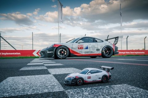 Puzzle 108 elementów 3D Pojazdy Porsche 911 GT3 Cup Ravensburger Polska