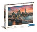 Puzzle 1500 elementów London Twilight Clementoni