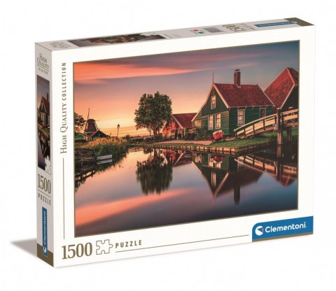 Puzzle 1500 elementów Zaanse Schans Clementoni