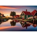 Puzzle 1500 elementów Zaanse Schans Clementoni