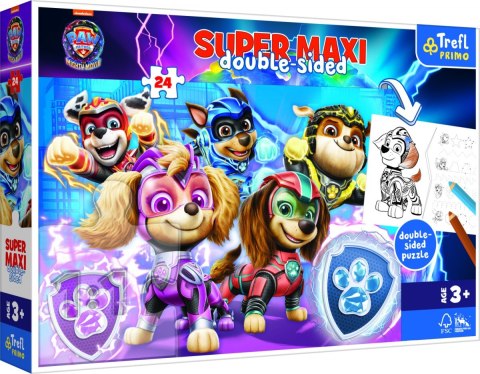 Puzzle 24 elementów Super Maxi Psia drużyna Psi Patrol Trefl