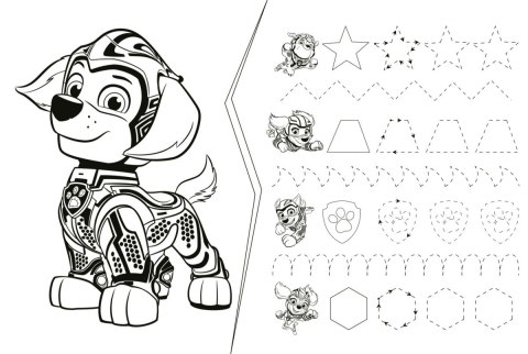 Puzzle 24 elementów Super Maxi Psia drużyna Psi Patrol Trefl