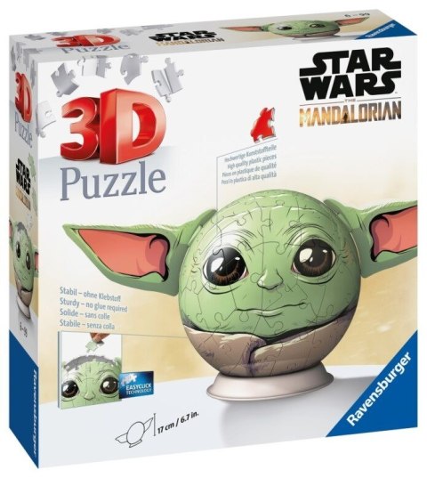 Puzzle 72 elementy 3D Kula Star Wars Grogu Ravensburger Polska