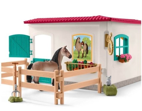 Zestaw z figurkami Pomieszczenie dla stajennego Schleich