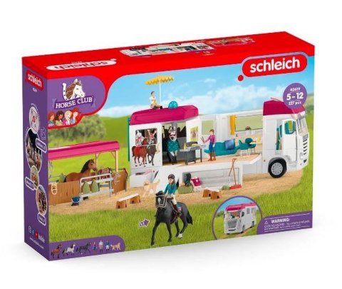 Zestaw z figurkami Transporter dla koni Schleich