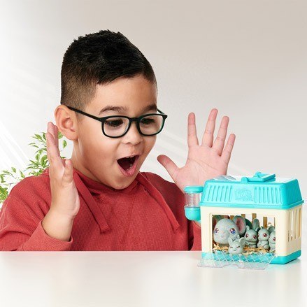 Figurki Little Live Pets Mama Surprise Mini Niebieski Cobi