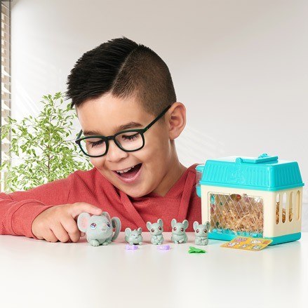 Figurki Little Live Pets Mama Surprise Mini Niebieski Cobi