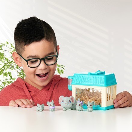 Figurki Little Live Pets Mama Surprise Mini Niebieski Cobi