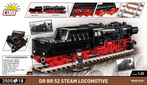 Klocki DR BR 52 Steam Locomotive Cobi Klocki