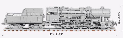 Klocki Kriegslokomotive Baureihe 52 Cobi Klocki