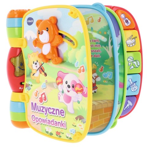 Muzyczne opowiadanki książeczka interaktywna Vtech