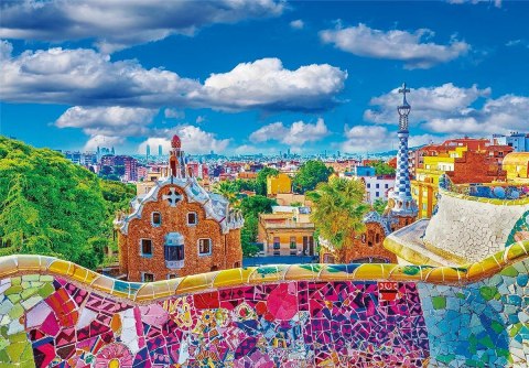 Puzzle 1000 elementów Park Gurell Barcelona Clementoni