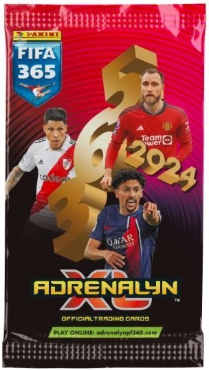 Karty FIFA 365 2024 Saszetka display 50 sztuk Panini Kolekcja