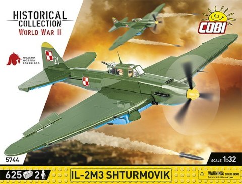Klocki Historical Collection WWI IL-2M3 Shturmovik 625 klocki Cobi Klocki