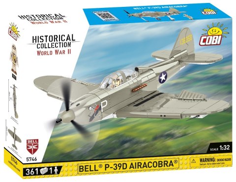 Klocki Historical Collection WWII Bell P-39D Airacobra 361 klocków Cobi Klocki