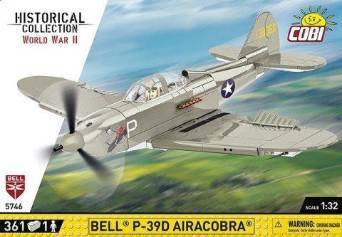 Klocki Historical Collection WWII Bell P-39D Airacobra 361 klocków Cobi Klocki