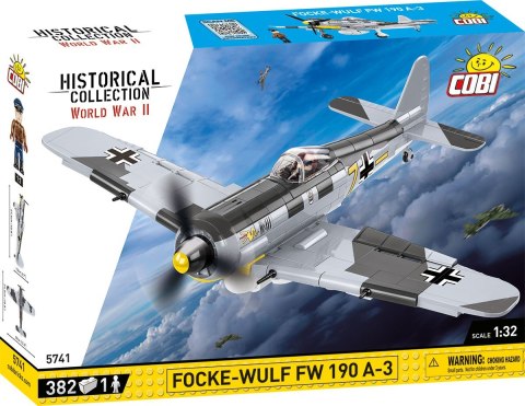 Klocki Historical Collection WWII Focke-Wulf FW 190-A3 382 klocki Cobi Klocki