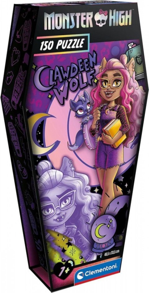 Puzzle 150 elementów Monster High Clawdeen Wolf Clementoni