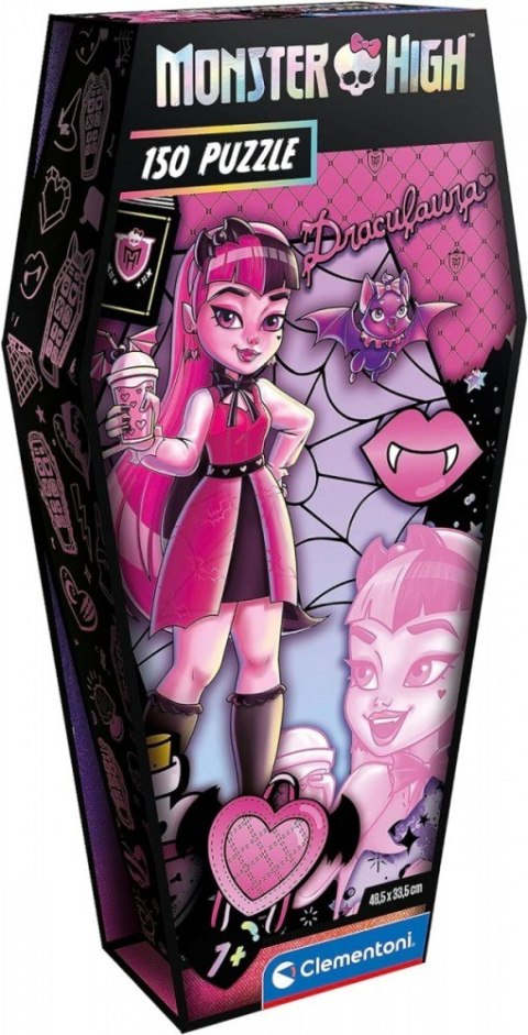 Puzzle 150 elementów Monster High Draculaura Clementoni