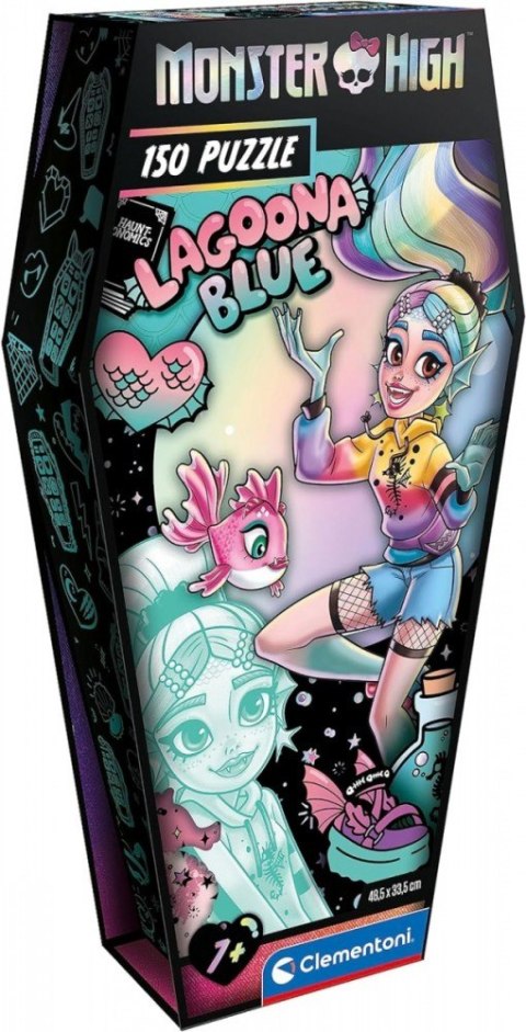 Puzzle 150 elementów Monster High Lagoona Blue Clementoni