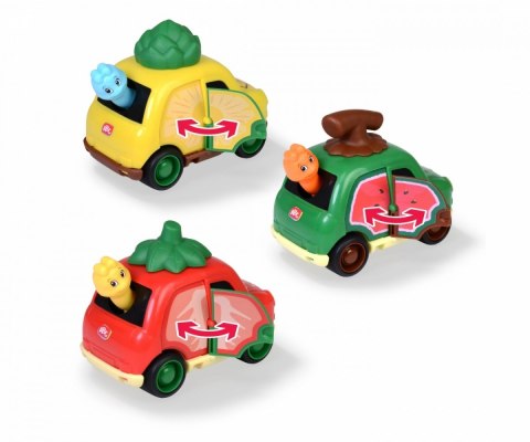 Samochód ABC Owocowy pojazd, 3 rodzaje 12 cm Dickie