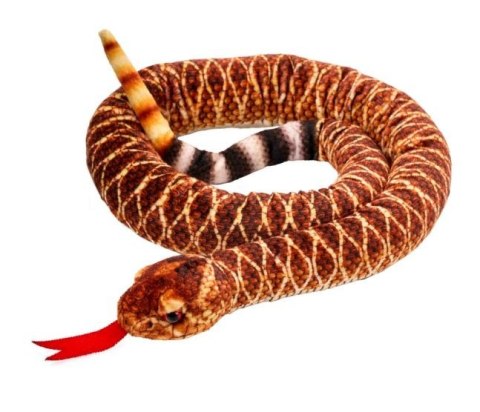 Maskotka Wąż grzechotnik teksaski 100 cm Beppe