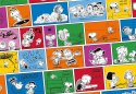 Puzzle 1000 elementów Compact Peanuts Fistaszki Clementoni