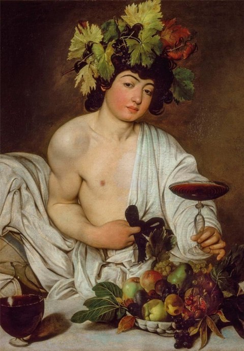 Puzzle 1000 elementów Museum Caravaggio Bacchus Clementoni