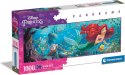 Puzzle 1000 elementów Panorama Disney Mała Syrenka Clementoni