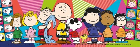 Puzzle 1000 elementów Panorama Peanuts Fistaszki Clementoni
